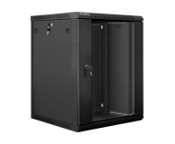 LANBERG Szafa instalacyjna wisząca 19'' 15U 600X600mm czarna (drzwi szklane) WF01-6615-10B - 455299 - zdjęcie 3
